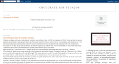 Desktop Screenshot of chocolateaospedacos.blogspot.com