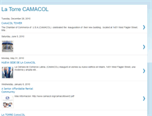 Tablet Screenshot of latorrecamacol.blogspot.com