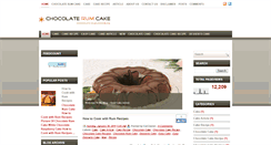 Desktop Screenshot of chocolaterumcake.blogspot.com