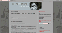 Desktop Screenshot of elretratero.blogspot.com