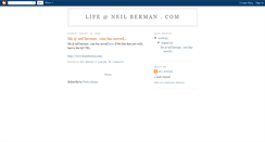 Desktop Screenshot of neilberman.blogspot.com