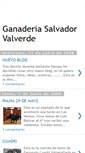 Mobile Screenshot of ganaderiasalvadorvalverde.blogspot.com