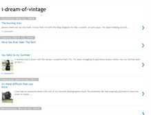 Tablet Screenshot of i-dream-of-vintage.blogspot.com