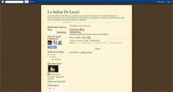 Desktop Screenshot of lasalinedestarmel.blogspot.com