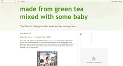 Desktop Screenshot of madefromgreentea.blogspot.com