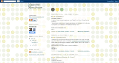 Desktop Screenshot of ministerioniveasoares.blogspot.com