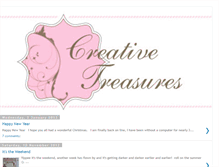 Tablet Screenshot of creativetreasures21.blogspot.com