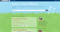 Desktop Screenshot of amoreartesmilaneis.blogspot.com