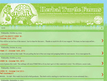 Tablet Screenshot of herbalturtlefarms.blogspot.com