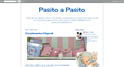 Desktop Screenshot of pasitoapasito-cris.blogspot.com