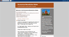 Desktop Screenshot of ecumenical-oblate.blogspot.com