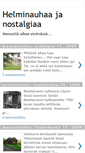 Mobile Screenshot of helminauhaajanostalgiaa.blogspot.com