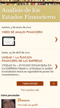 Mobile Screenshot of analisisdelosestadosfinancieros.blogspot.com