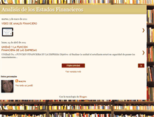 Tablet Screenshot of analisisdelosestadosfinancieros.blogspot.com