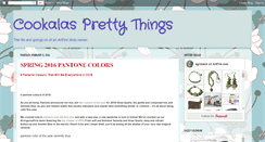 Desktop Screenshot of cookalasprettythings.blogspot.com