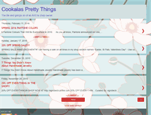 Tablet Screenshot of cookalasprettythings.blogspot.com