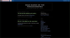 Desktop Screenshot of persuasionatrix.blogspot.com