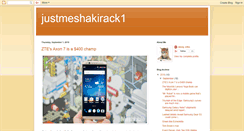 Desktop Screenshot of justmeshakirack1.blogspot.com