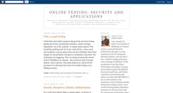 Desktop Screenshot of online-testing.blogspot.com