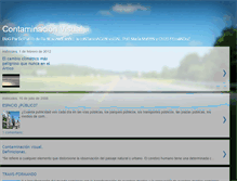 Tablet Screenshot of contaminacion-visual.blogspot.com