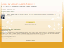 Tablet Screenshot of capoeiragirassol.blogspot.com