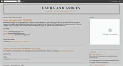 Desktop Screenshot of lauraandashley.blogspot.com