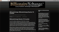 Desktop Screenshot of billionairexchange.blogspot.com