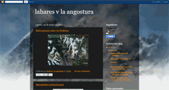 Desktop Screenshot of laharesvlaangostura.blogspot.com