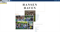 Desktop Screenshot of hansenhaven.blogspot.com