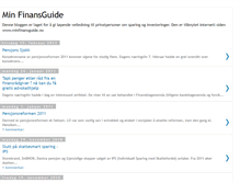 Tablet Screenshot of minfinansguide.blogspot.com