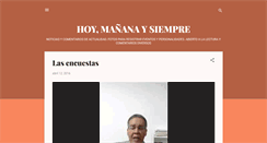 Desktop Screenshot of hoymaanaysiempre.blogspot.com