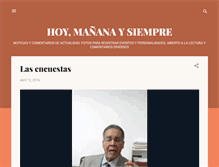 Tablet Screenshot of hoymaanaysiempre.blogspot.com