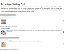 Tablet Screenshot of advantagetradingpost.blogspot.com