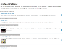 Tablet Screenshot of nikitaontheloose.blogspot.com