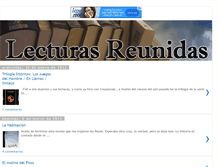 Tablet Screenshot of lecturasreunidas.blogspot.com