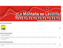 Tablet Screenshot of lamontanaselevanta.blogspot.com