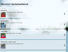 Tablet Screenshot of mormorshndarbeiskrok.blogspot.com
