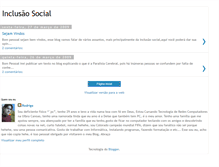 Tablet Screenshot of inclusaosocialpc.blogspot.com