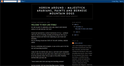 Desktop Screenshot of horsinaroundcolorado.blogspot.com