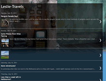 Tablet Screenshot of leslie-travels.blogspot.com