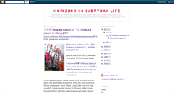Desktop Screenshot of horizons-seikatsu.blogspot.com