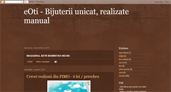 Desktop Screenshot of bijuterii-eoti.blogspot.com