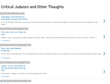 Tablet Screenshot of criticaljudaism.blogspot.com