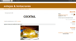 Desktop Screenshot of antojos-y-tentaciones.blogspot.com