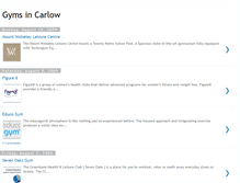 Tablet Screenshot of gyms-in-carlow.blogspot.com