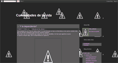 Desktop Screenshot of curiosidadesdelavida-dinsun.blogspot.com