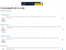 Tablet Screenshot of curiosidadesdelavida-dinsun.blogspot.com