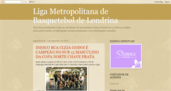 Desktop Screenshot of ligadebasquetedelondrina.blogspot.com