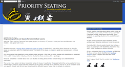 Desktop Screenshot of priorityseating.blogspot.com