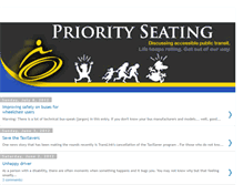 Tablet Screenshot of priorityseating.blogspot.com